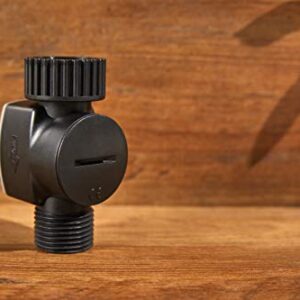 Orbit Hose End Water Flow Meter Black