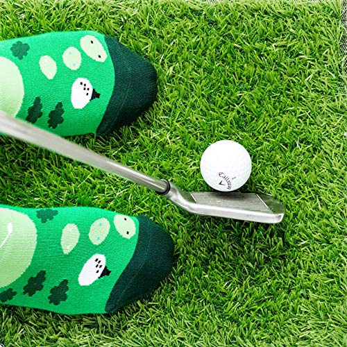 I'd Rather Be Golfing - Funny Golf Socks Novelty Christmas Gift Stocking Stuffer For Men, Women and Teens