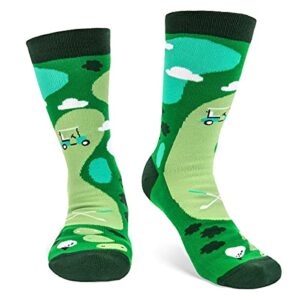 I'd Rather Be Golfing - Funny Golf Socks Novelty Christmas Gift Stocking Stuffer For Men, Women and Teens