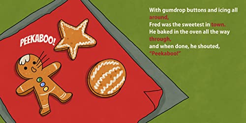 Fred the Farting Gingerbread Man: Stocking Stuffers: Christmas Books For Kids 3-5; 5-7 | A Classic Read Aloud Rhyming Christmas Story About Trust and Family Love, Great Winter Holiday Gifts for Kids