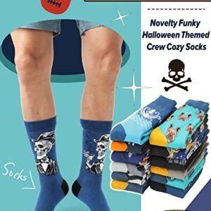 Funny Socks for Women Men Fun Cozy Crazy Cute Novelty Fashion Gift Breathable Cotton Boot Socks Stocking Stuffers（Cute - Animal Style A（12 Pairs）,L)