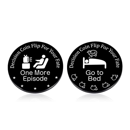 Funny Decision Gifts Coin Maker for Teen Boys Girls Birthday Christmas Stocking Stuffers for Women Men Teenage TV Fan Lovers Gift for Son Daughter Kids Best Friend Valentines Day Gift for Men Husband