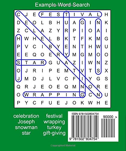 Stocking Stuffers: Santa's Christmas Word Search Book!