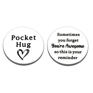 pocket hug token good luck charms graduation gifts for her him get well soon gifts for kids teen girls boys gifts christmas birthday gifts for teen girls boys stocking stuffers for women men teens