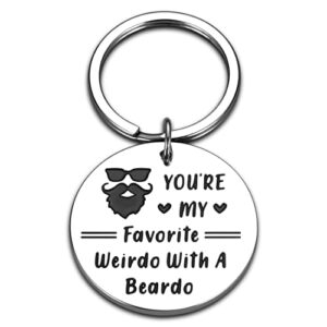 funny gifts for husband boyfriend from girlfriend wife christmas stocking stuffers keychain for men him valentine’s day birthday gifts for fiance groom bridegroom hubby couple cute anniversary