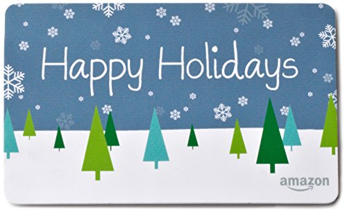 Amazon.com Gift Card in a Snowflake Tin (Happy Holidays Card Design)