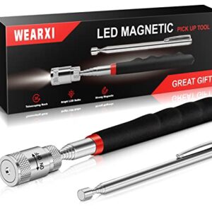 Gifts for Men, Magnetic Pickup Tool for Men, Christmas Stocking Stuffers for Men, Cool Gadgets for Men, Dad, Husbands, Unique Gifts for Dad, Gifts for Men Who Have Everything