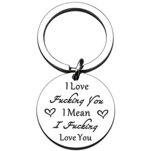 isiyu couples i love you gifts for her him boyfriend anniversary keychain from girlfriend birthday gifts