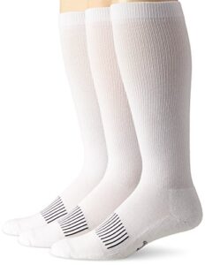 wrangler men’s western boot socks (pack of 3),white,sock size:x-large(12-15)/shoe size: 12-16