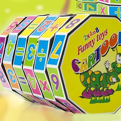 Children Kids Mathematics Magic-Cube Puzzle Educational Toy Learning Toy Math Toy Fidget Toy Birthday Gifts Christmas Stocking Stuffers, Preschool Gifts, Classroom Prizes for Boys Girls