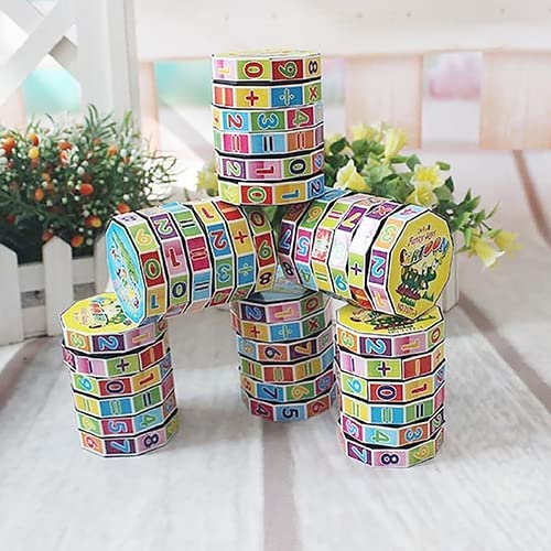 Children Kids Mathematics Magic-Cube Puzzle Educational Toy Learning Toy Math Toy Fidget Toy Birthday Gifts Christmas Stocking Stuffers, Preschool Gifts, Classroom Prizes for Boys Girls