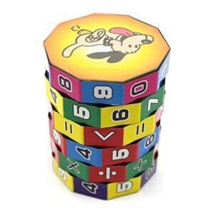 Children Kids Mathematics Magic-Cube Puzzle Educational Toy Learning Toy Math Toy Fidget Toy Birthday Gifts Christmas Stocking Stuffers, Preschool Gifts, Classroom Prizes for Boys Girls