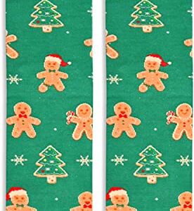 HAPPYPOP Funny Christmas Socks for Men Women Boys Girls Holiday Socks Gingerbread Gifts Stocking Stuffers for Teens Girls Secret Santa Gifts Christmas Gifts Box