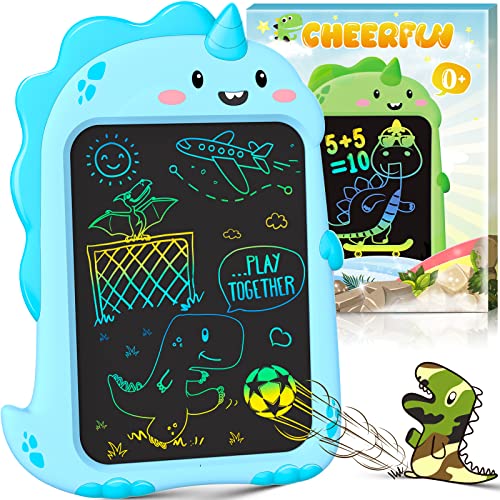 Dinosaur Toys for Kids LCD Writing Tablet - CHEERFUN Gifts for Boys Girls 8.5'' Toddler Learning Drawing Board for 1 2 3 4 5 6 7 8 Year Old Birthday Gifts Idea Doodle Pad Christmas Stocking Stuffer