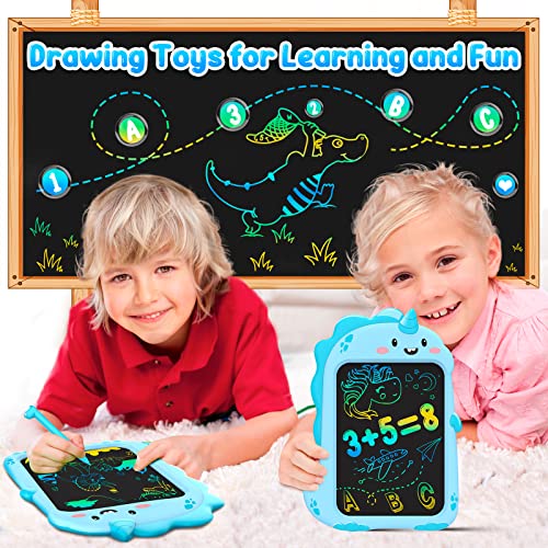 Dinosaur Toys for Kids LCD Writing Tablet - CHEERFUN Gifts for Boys Girls 8.5'' Toddler Learning Drawing Board for 1 2 3 4 5 6 7 8 Year Old Birthday Gifts Idea Doodle Pad Christmas Stocking Stuffer