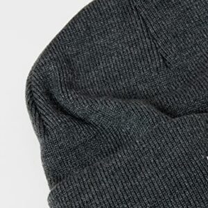 Carhartt Men's Knit Cuffed Beanie, Coal Heather, One Size