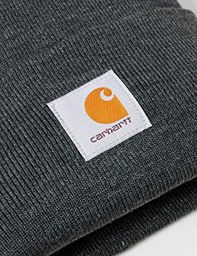 Carhartt Men's Knit Cuffed Beanie, Coal Heather, One Size