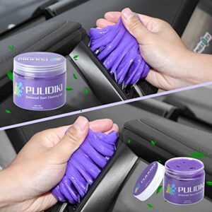 【2023 Upgraded】Cleaning Gel for Car, Car Cleaning Kit Universal Detailing Automotive Dust Car Crevice Cleaner Auto Air Vent Interior Detail Removal Putty Cleaning Keyboard Cleaner for Car Vents, PC