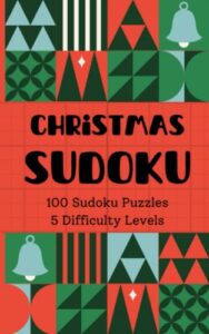 stocking stuffers for men: sudoku: 100 puzzles, 5 difficulty levels, coloring pages. christmas activity book for men, perfect stocking stuffers for adults