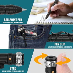 Gifts for Men Dad,8 IN 1 Tactical Pen Multitool Pen with LED Flashlight for Men,Cool Gadgets for Men, Birthday Gifts Christmas Gifts Stocking Stuffers for Men Dad Husband Boyfriend Him