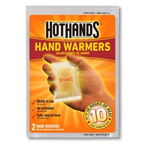 HotHands Hand Warmers - Long Lasting Safe Natural Odorless Air Activated Warmers - Up to 10 Hours of Heat - 3 Pair