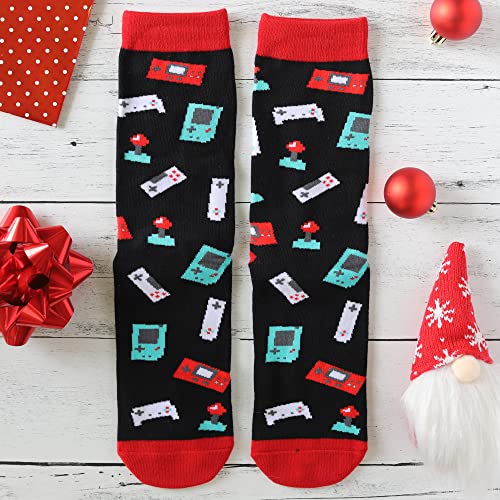 I'd Rather Be - Funny Novelty Socks Stocking Stuffer Gift For Men and Women (Gaming)