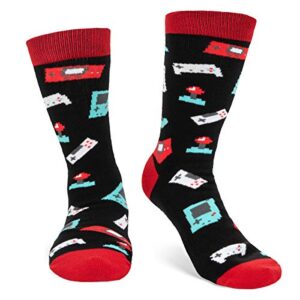 I'd Rather Be - Funny Novelty Socks Stocking Stuffer Gift For Men and Women (Gaming)