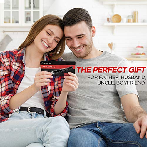 Hinshark Gifts for Men, LED Magnetic Pickup Tool, Birthday Gifts for Him, Tools Cool Gadgets for Men, Mens Gifts for Dad, Women, Boyfriend, Husband, Grandpa, Unique Gifts for Men Who Have Everything