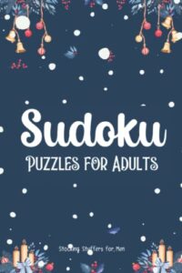 stocking stuffers for men: sudoku puzzles for adults: christmas sudoku stocking stuffers gifts for men dad uncle brother