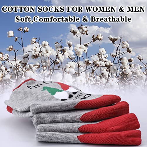Shintrend Women Funny Christmas Socks with Saying: If You Can Read This Socks for Men Stocking Stuffers Novelty Gaming Sock