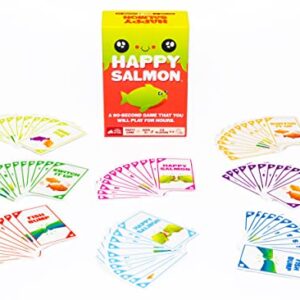 Exploding Kittens Happy Salmon Family-Friendly Party - Card Games for Adults, Teens & Kids