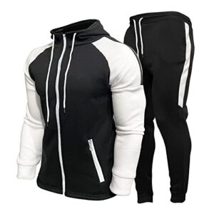 HSSDH Men's Tracksuit Set 2 Piece Jogging Outfits Casual Sweatsuit #aal-j1216- *2-stocking stuffers for adults