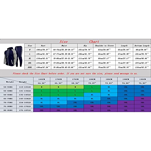 HSSDH Men's Tracksuit Set 2 Piece Jogging Outfits Casual Sweatsuit #aal-j1216- *2-stocking stuffers for adults