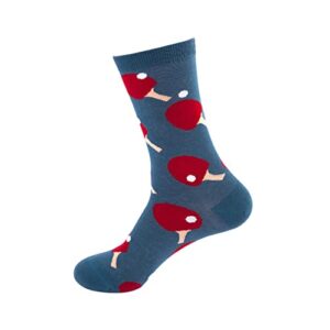 nzwiluns funny socks for men & women colorful dress socks novelty patterned crazy crew socks gifts for men father