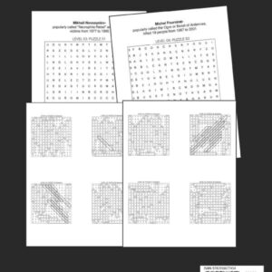 Serial Killers Facts Word Search Puzzle For Adults and Seniors Large Print: Stocking Stuffers: 2000 Words, 4 Levels: Word Search Puzzle Book for ... and Men: Fun Activity Book for the family