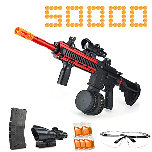 Cool Gel Ball Blaster Toys,Auto Splatter Balls Blasters,Orbies Splat Blaster and Refill Balls 50,000 Festival Stocking Stuffers Gifts-Only for Adults