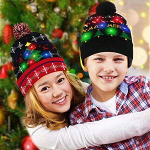 ZLIXING Christmas Hat Gag Gifts White Elephant Gifts Ideas Funny Novelty Presents Stocking Stuffers for Women Men Adults Kids