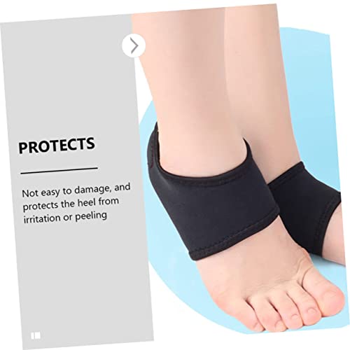 STAHAD 2 Pairs Heel Socks Cleats Football Plantar Fasciitis Socks Socks for Stocking Stuffers for Adults Heel Cushion Pads High Heel Covers Heel Cushion Support Comfortable Ankle Cover