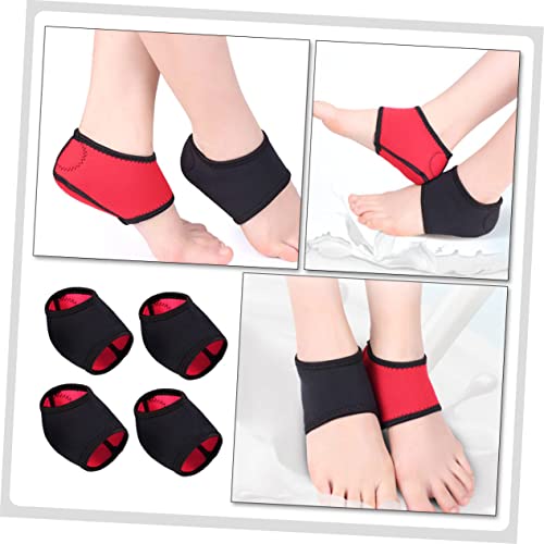 STAHAD 2 Pairs Heel Socks Cleats Football Plantar Fasciitis Socks Socks for Stocking Stuffers for Adults Heel Cushion Pads High Heel Covers Heel Cushion Support Comfortable Ankle Cover