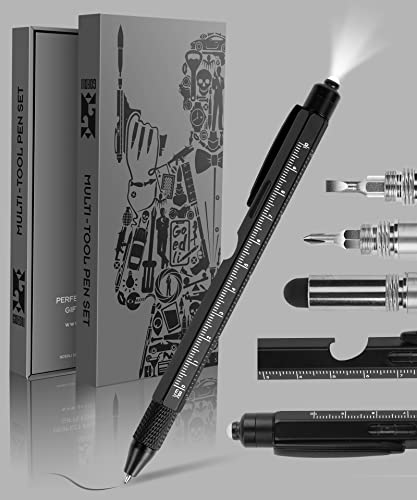 Stocking Stuffers Gifts for Men,GOEDLI 9 in 1 Multitool Pen Set,Christmas Cool Gadgets Mens Gifts-Unique Mens Gifts Ideas for Him,Husband,Dad,Grandpa,Teens,Adults,Boys,Boyfriend