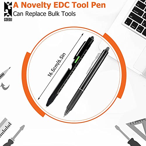 Stocking Stuffers Gifts for Men,GOEDLI 9 in 1 Multitool Pen Set,Christmas Cool Gadgets Mens Gifts-Unique Mens Gifts Ideas for Him,Husband,Dad,Grandpa,Teens,Adults,Boys,Boyfriend