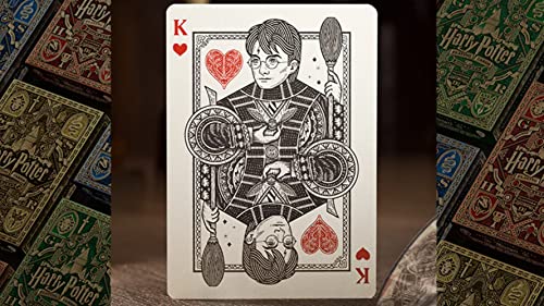 theory11 Harry Potter Playing Cards - Red (Gryffindor)