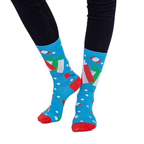 JOYIN 12 Pairs Warm Soft Cotton Christmas Socks Set for Christmas, Holiday or Birthday Gift