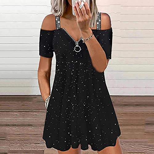 Cocktail Dresses for Women Evening Party Vestidos de Invierno para Mujer 2023 Dad Gifts for Christmas Sparkly Sweater Womens Stocking Stuffers