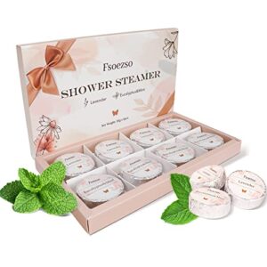 easter basket stuffers shower steamers aromatherapy – shower bombs – bath bombs nasal congestion relief shower tablets women home spa gift set stocking stuffers for women