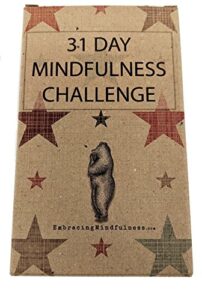 31 day mindfulness challenge cards – take one a day for a month of mindfulness