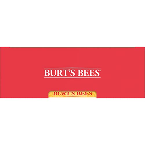 Burt's Bees Christmas Gifts, 3 Body Care Stocking Stuffers Products, Hydration Station Set - Unscented Lip Balm, Gentle Cream Cleanser & Aloe Shea Butter Body Lotion