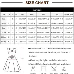 Summer Dresses For Women 2023 Beach Casual V Neck Boho Floral Dress Hide Belly Fat 3/4 Sleeve Loose Fit Cute Mini Sundress Spring Fashion Going Out Dress Clothes Hawaiian Dresses(A Blue,X-Large)