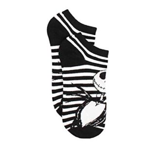 Disney The Nightmare Before Christmas Womens 6 pack Socks (9-11 Womens (Shoe: 4-10), Purple)