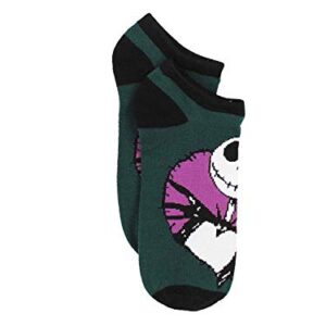 Disney The Nightmare Before Christmas Womens 6 pack Socks (9-11 Womens (Shoe: 4-10), Purple)